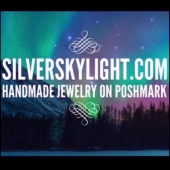 Double chain adjustable skull & hematite necklace - Picture 9 of 9